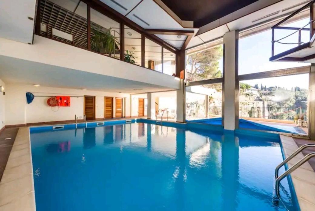 Pieve Ligure A Picco Sul Mare Con Piscina Villa Regina Kültér fotó